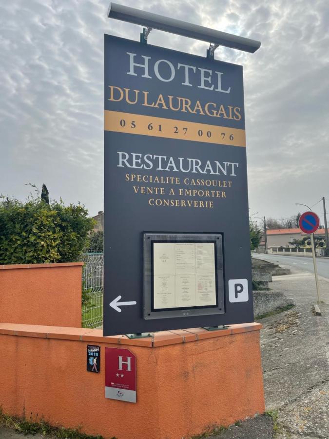 Hotel Restaurant Du Lauragais Logis De France Villefranche-de-Lauragais Bagian luar foto