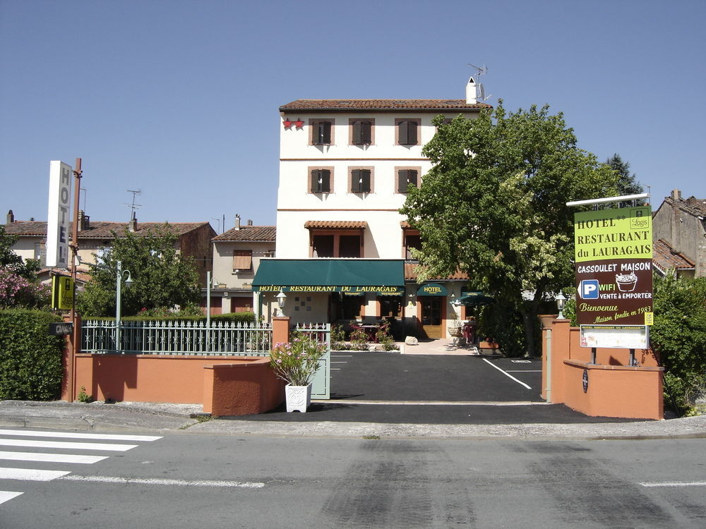 Hotel Restaurant Du Lauragais Logis De France Villefranche-de-Lauragais Bagian luar foto